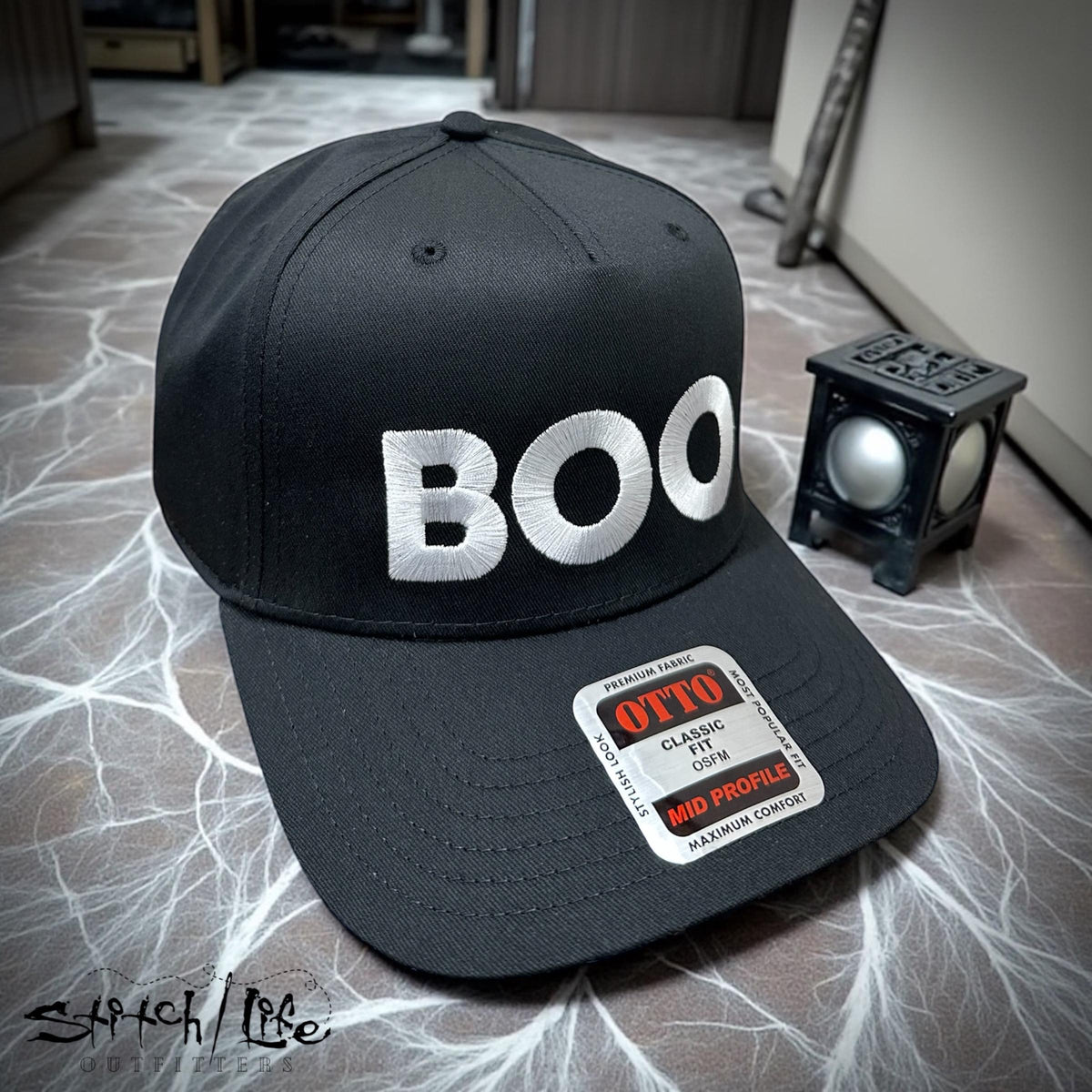 Halloween “BOO” Otto Hat
