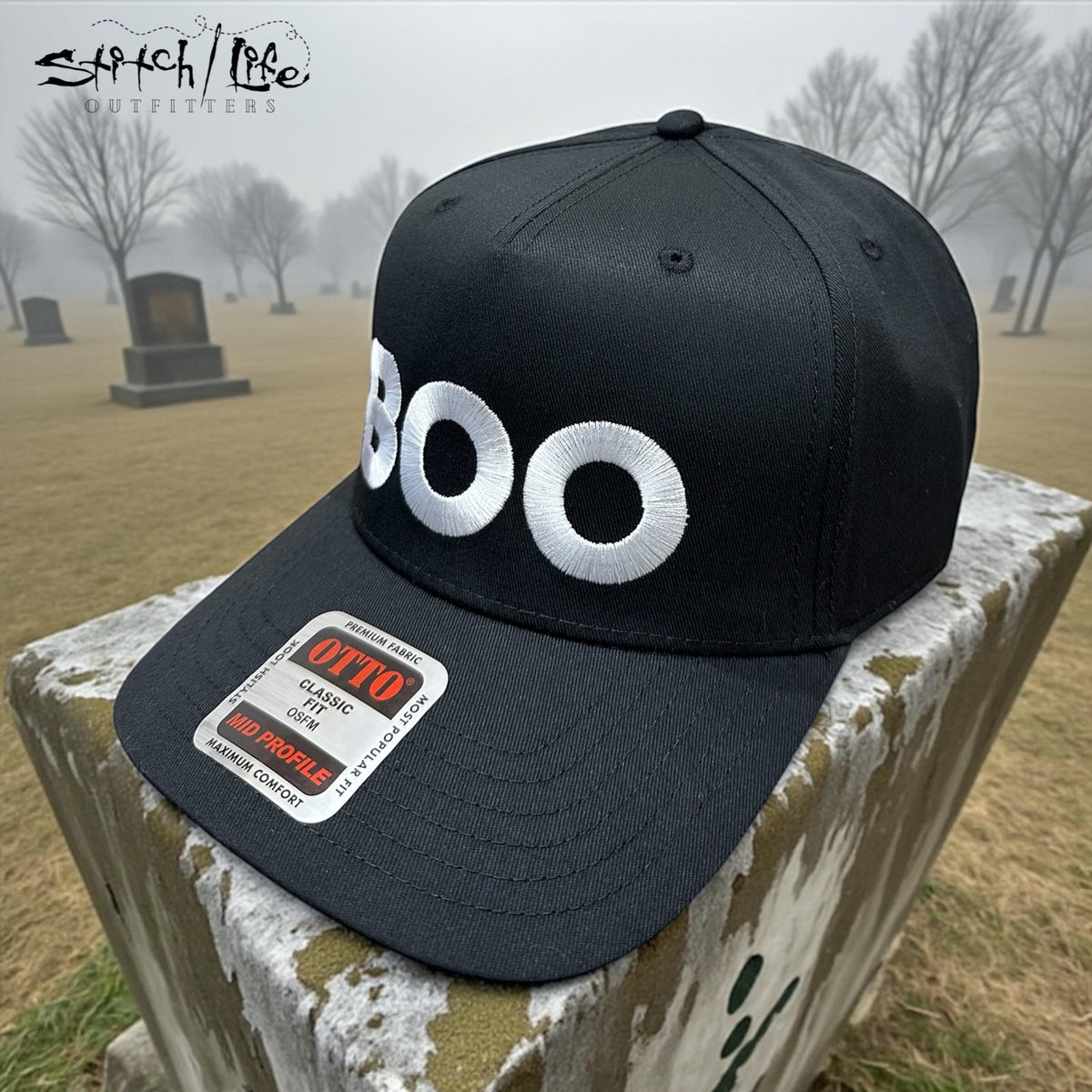 Halloween “BOO” Otto Hat