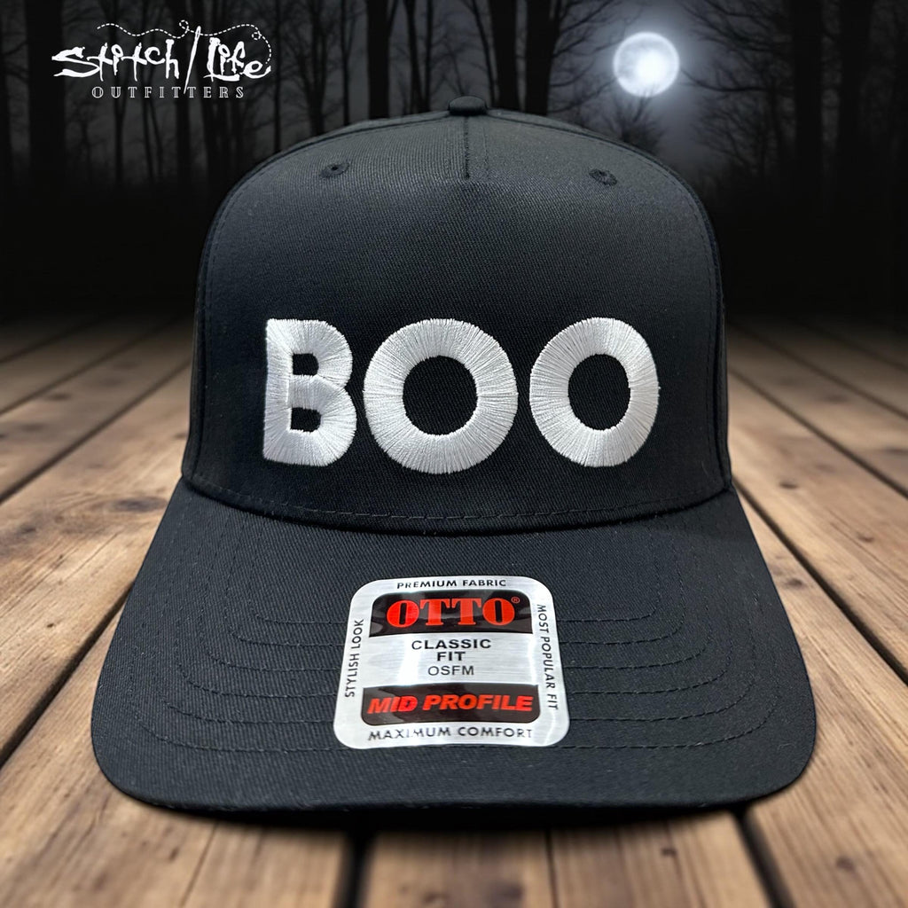 Halloween “BOO” Otto Hat