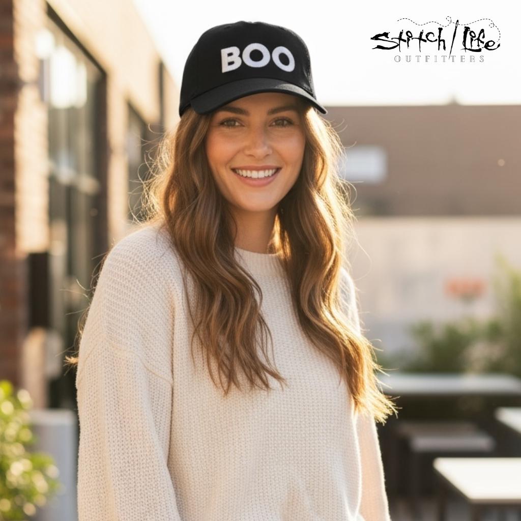 Halloween “BOO” Otto Hat