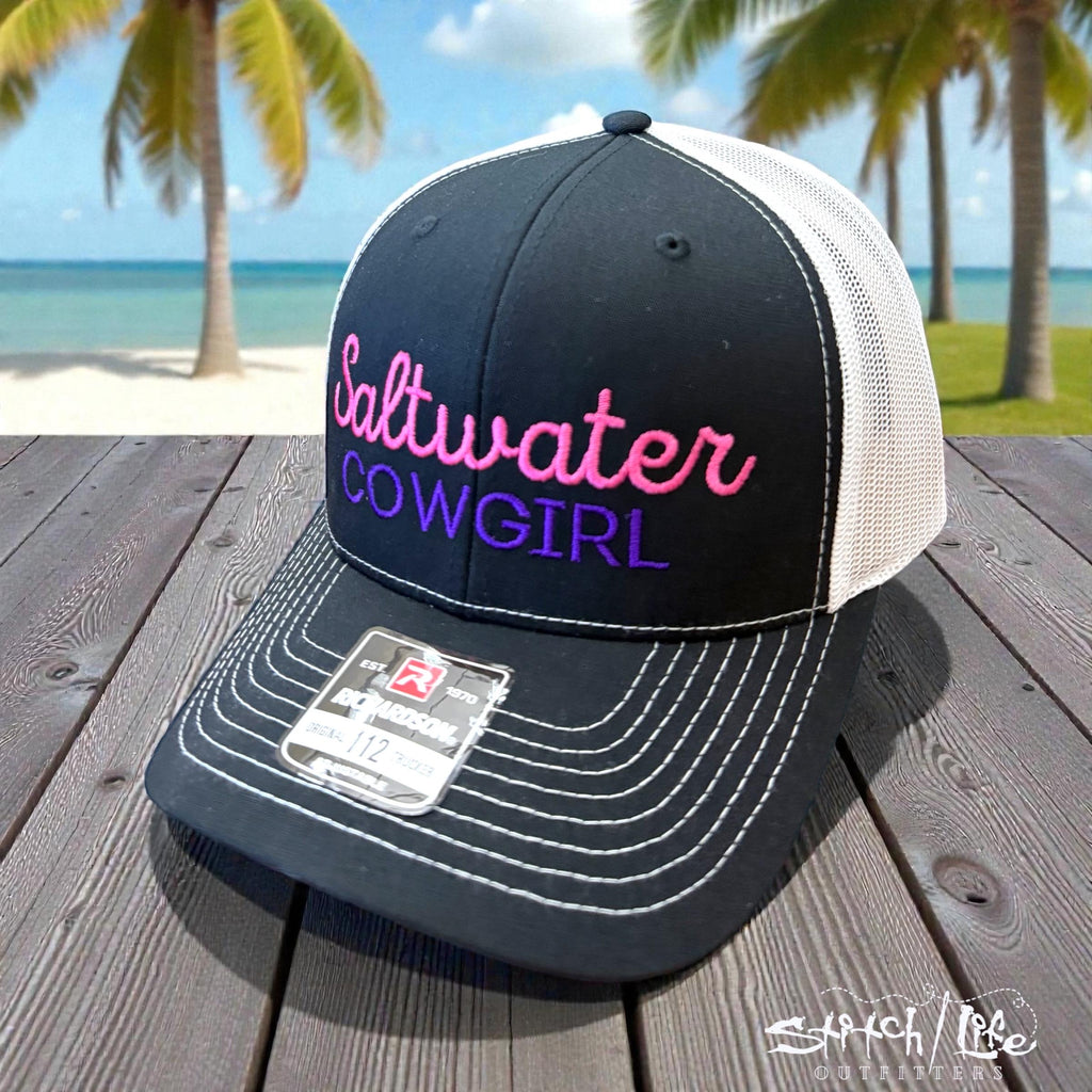 Saltwater Cowboy / Cowgirl Trucker Hat