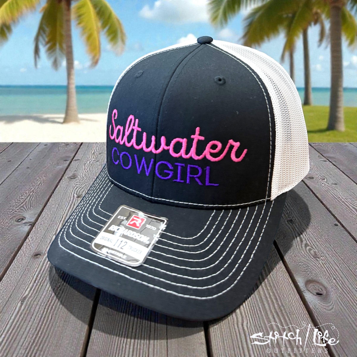 Saltwater Cowboy / Cowgirl Trucker Hat