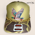 Rhinestone Mallard Duck Trucker Hat