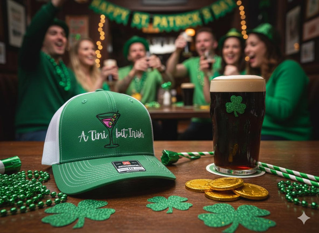 A Tini Bit Irish Trucker Hat