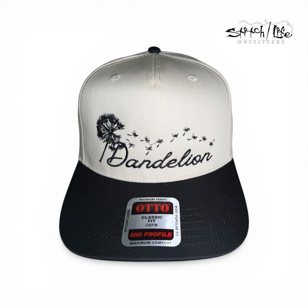 Dandelion Embroidered Hat