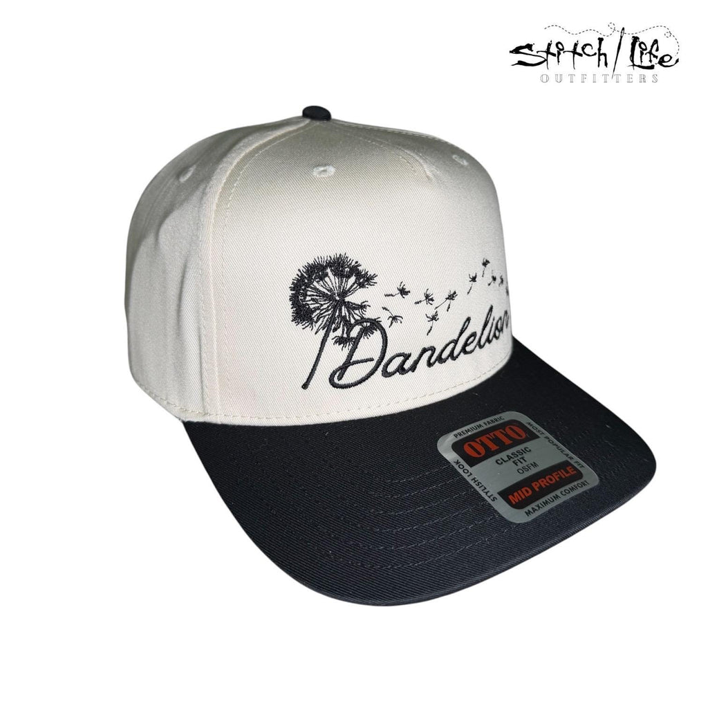 Dandelion Embroidered Hat