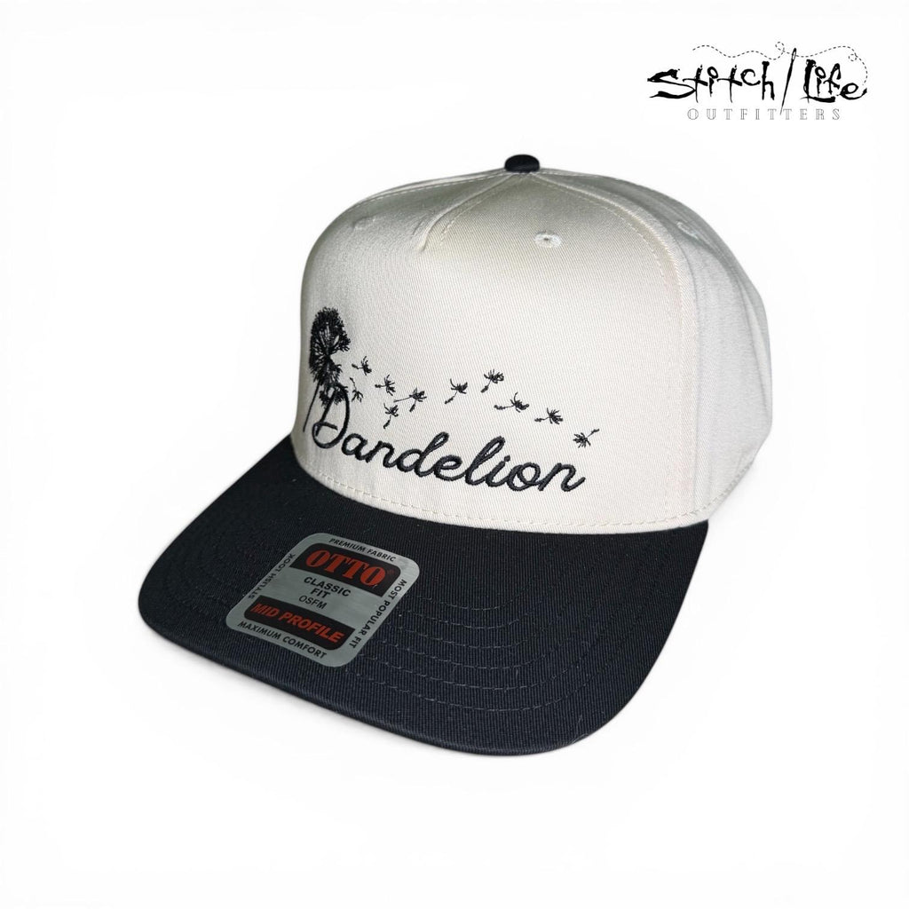 Dandelion Embroidered Hat