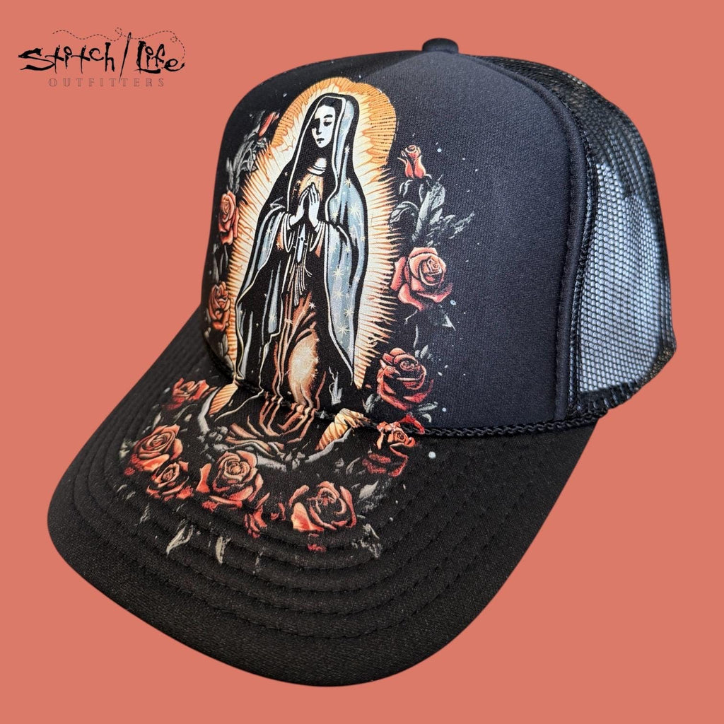 Virgin Mary Trucker Hat