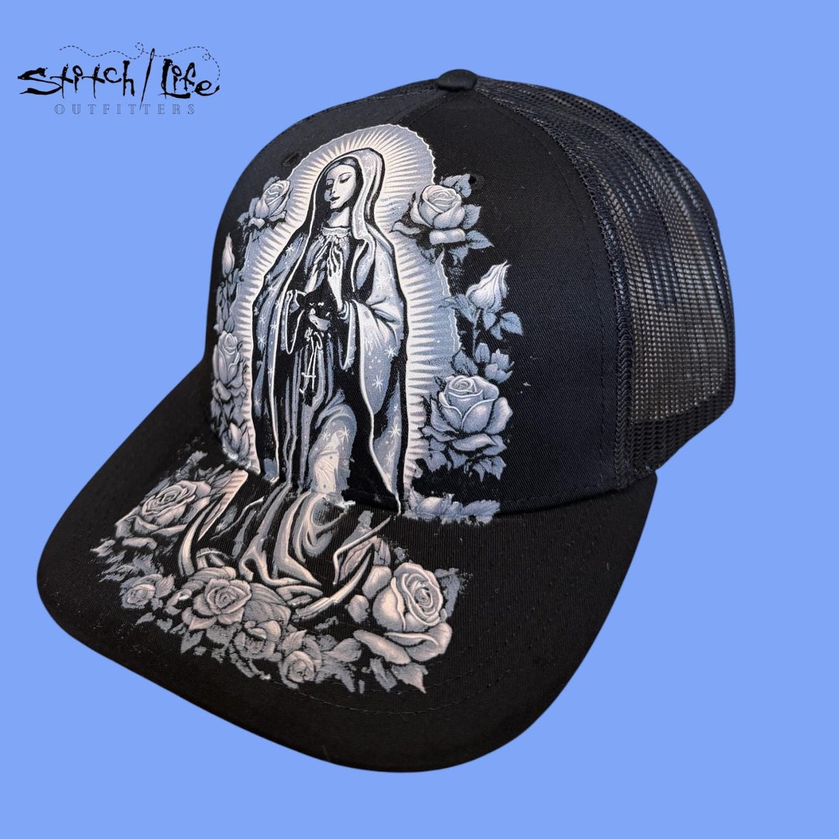 Virgin Mary Trucker Hat