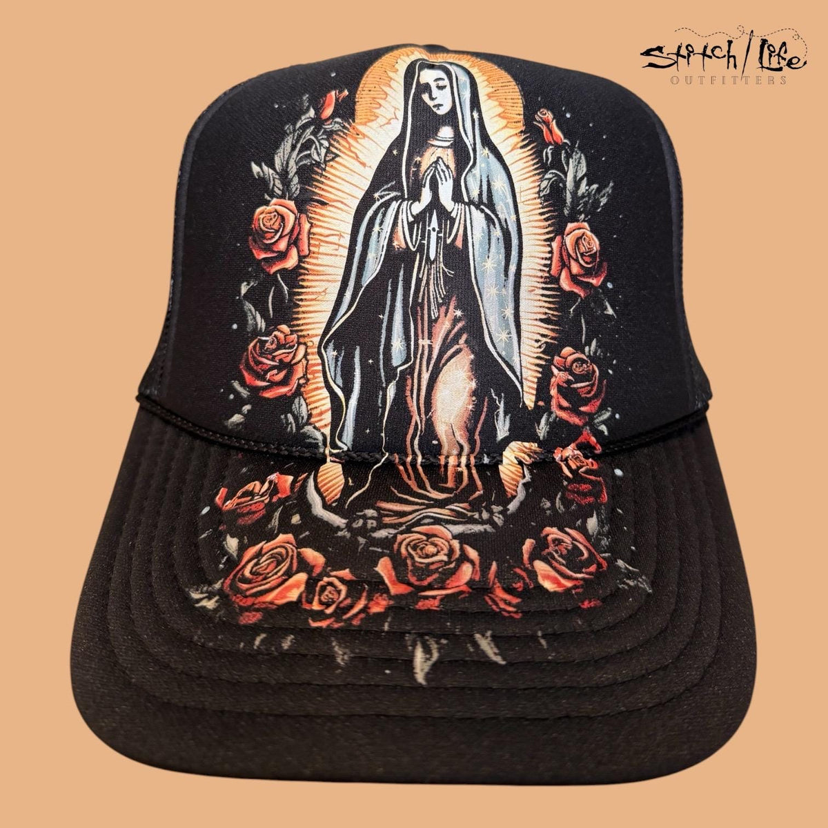 Virgin Mary Trucker Hat