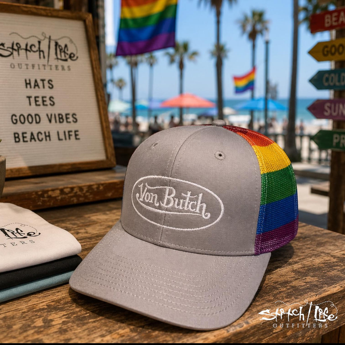Von Butch Pride Trucker Hat