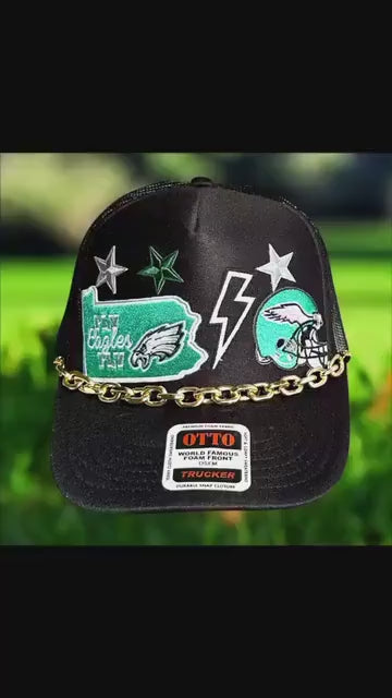 Philadelphia Eagles Custom Trucker Hat